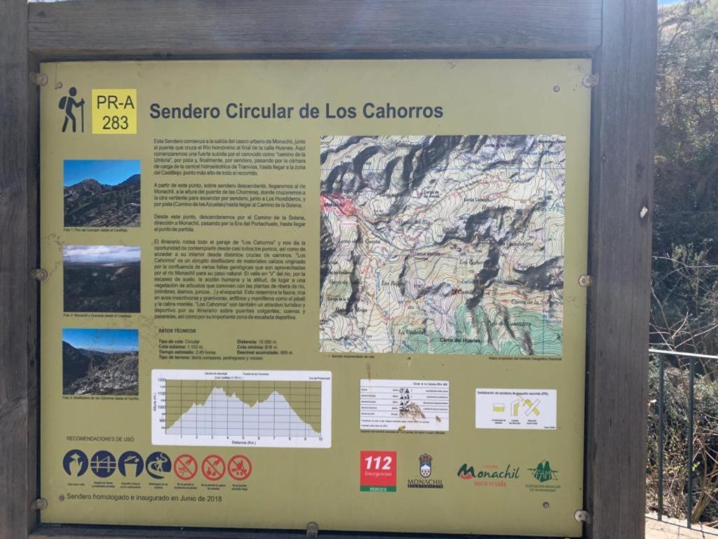Apartamento Penas Blancas, Junto A Ruta De Los Cahorros, Monachil. Zewnętrze zdjęcie